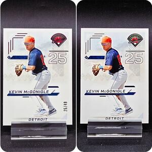 Kevin McGonigle Prospect Editon Pink 25/49 Rookie Detroit Tigers Top Prospect